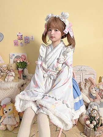 Amazon.co.jp: [XHSUKADO] 和風 ロリータ 4点セット